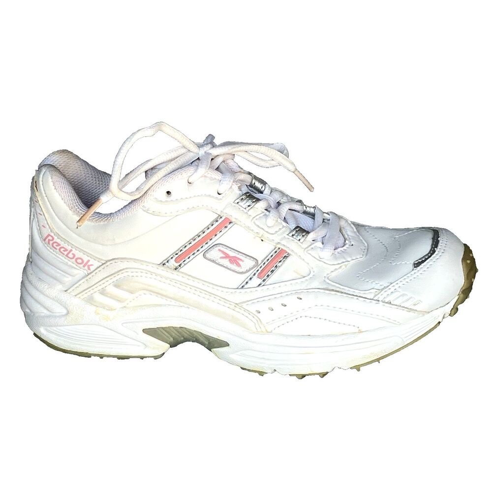 Reebok Vintage Aerobics Sneakers Low RB505 TYI Leather White 6 Womens Shoe Y2K
